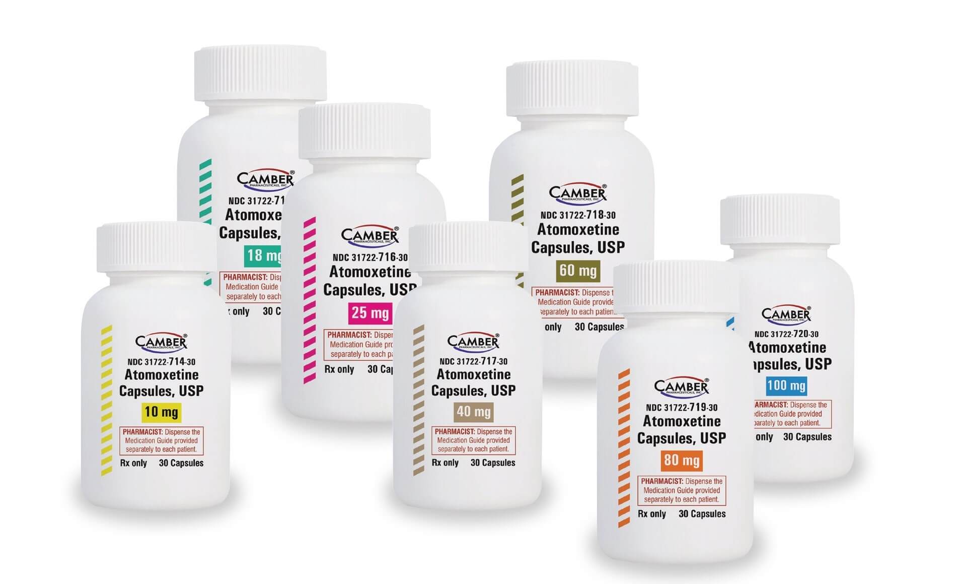 Strattera Atomoxetine 10mg x 1Pack